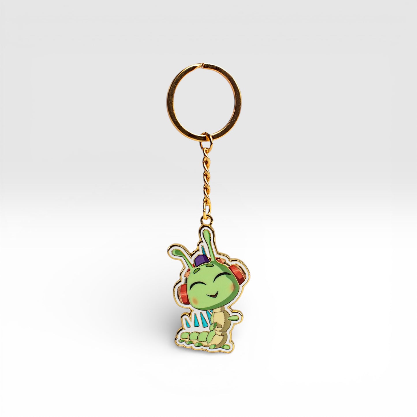 Chill Caterpillar Keychain