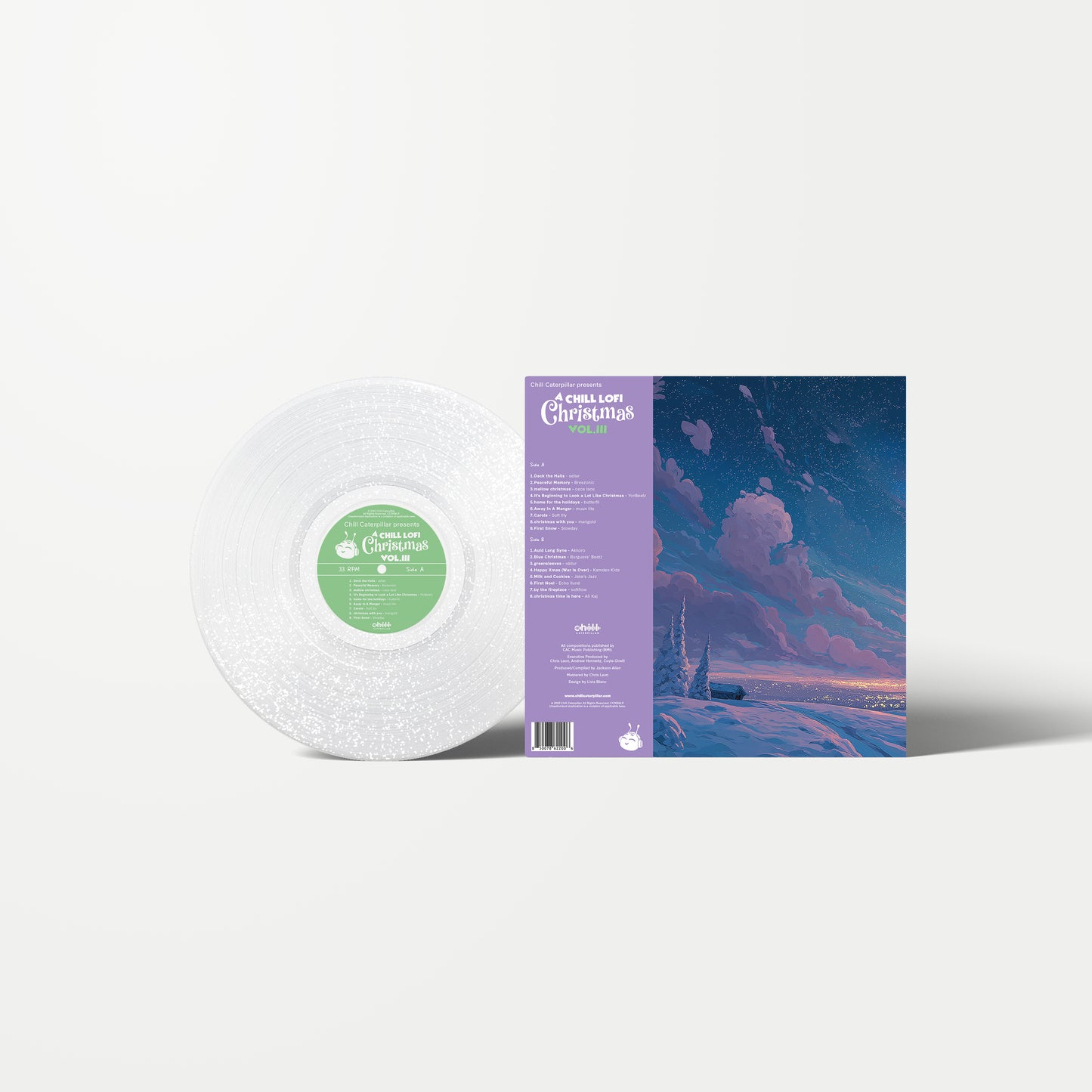 A Chill lofi Christmas Vol III Limited-Edition Vinyl