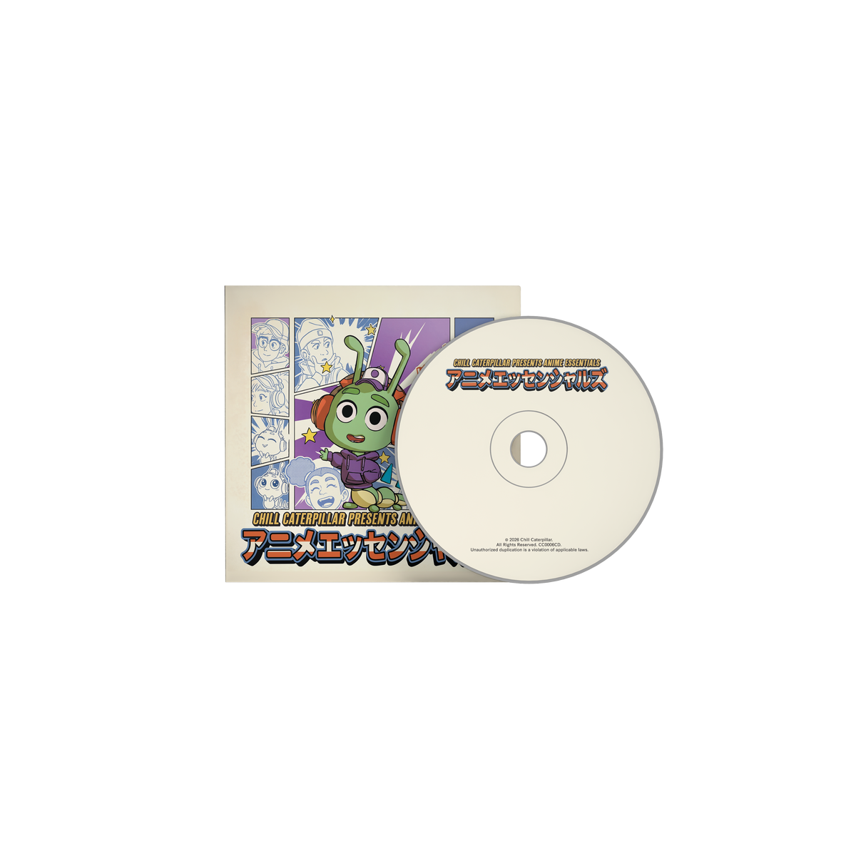 Chill Caterpillar presents Anime Essentials CD