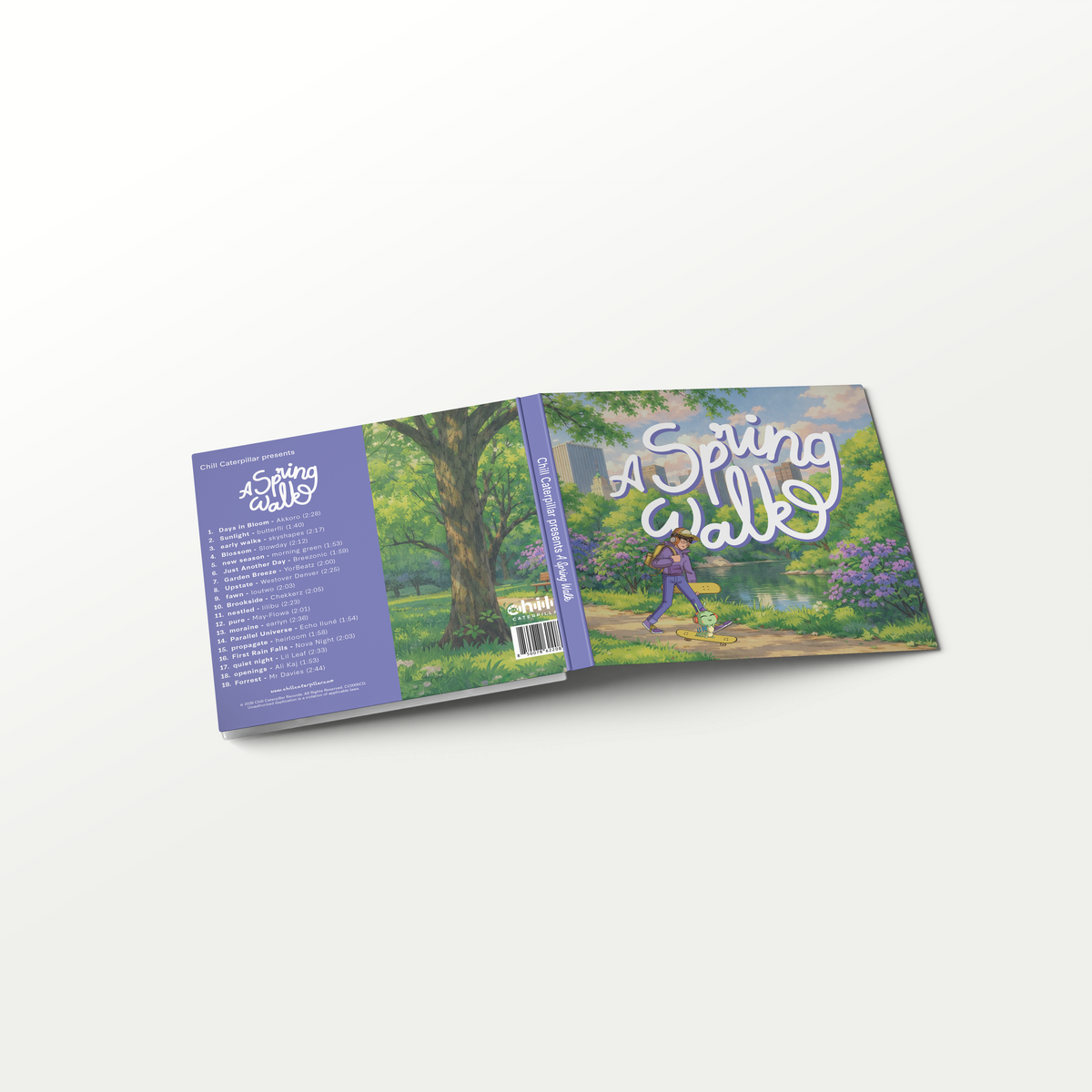 Chill Caterpillar presents A Spring Walk – CD