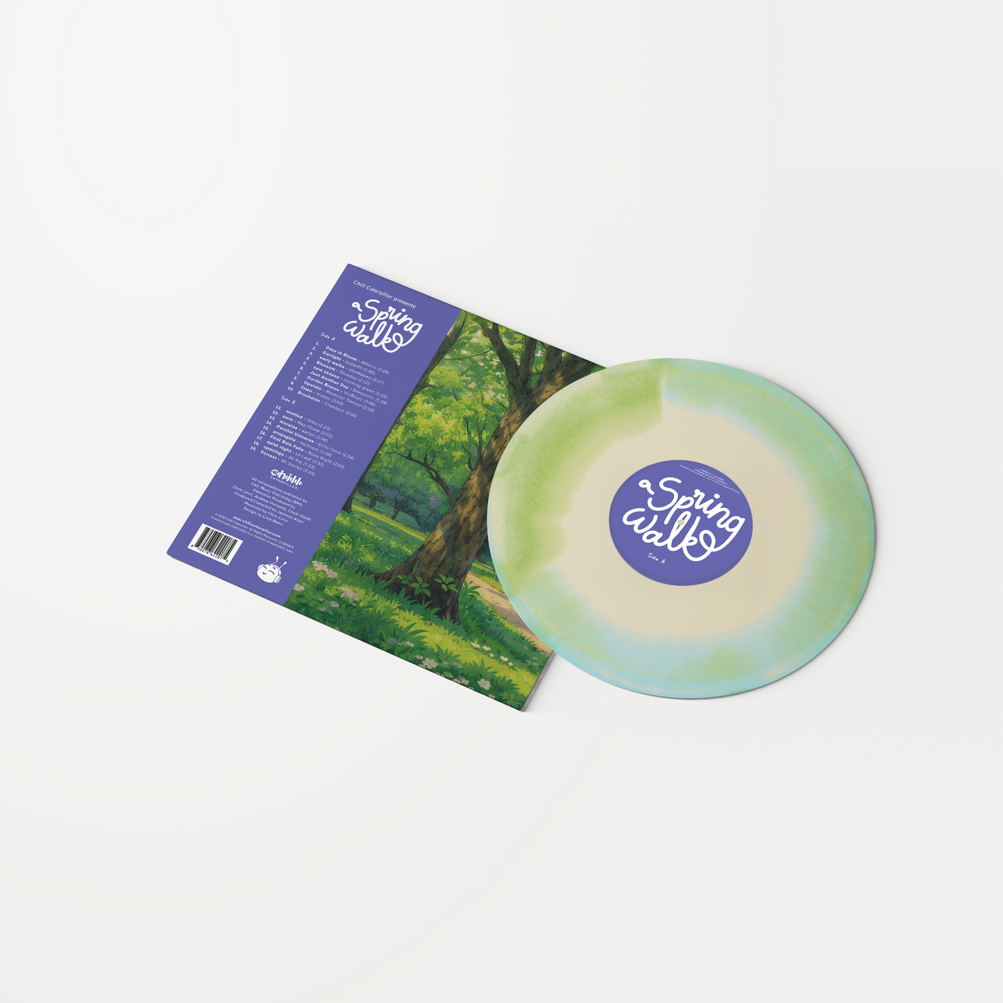 Chill Caterpillar presents A Spring Walk 180-gram Vinyl