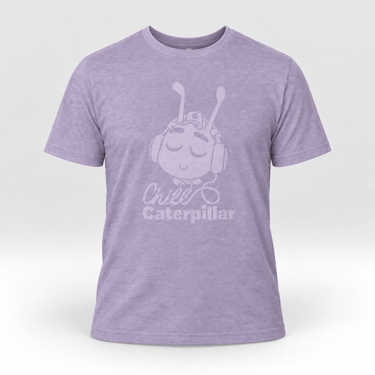 Chill Caterpillar Logo Tee - Vintage Purple